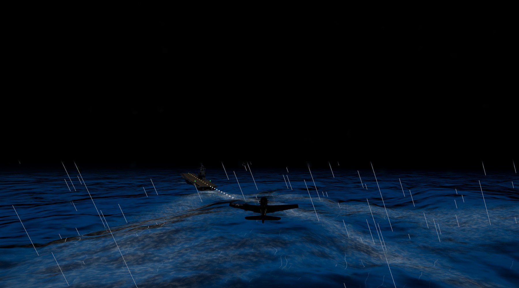Fliegeralarm 3D — Landung im Taifun